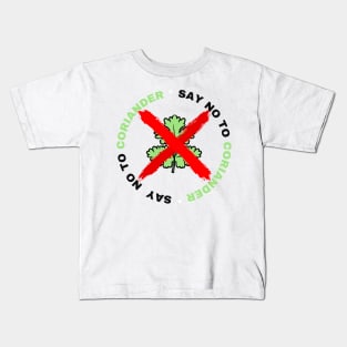 I Hate Coriander Kids T-Shirt